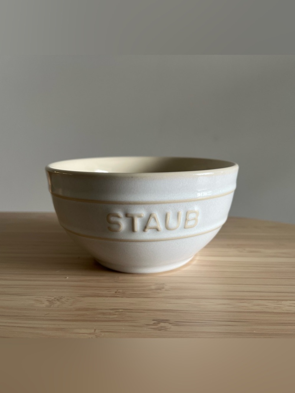 BRAND NEW Staub Ceramic Bowl - White